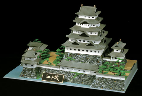 【未使用】日本の名城　江戸城　模型